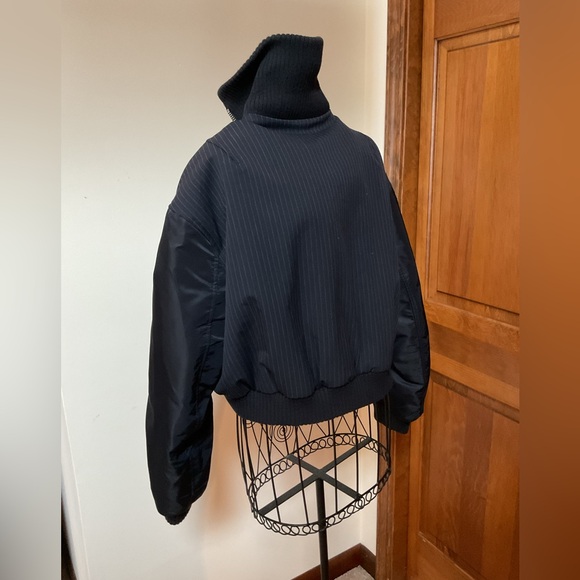 Zara zippered bomber jacket, Medium, New - Picture 9 of 10